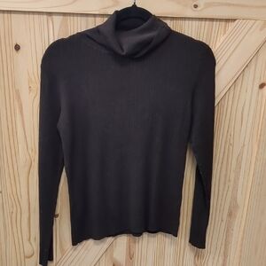 Chico's Dark Brown Turtleneck Sweater